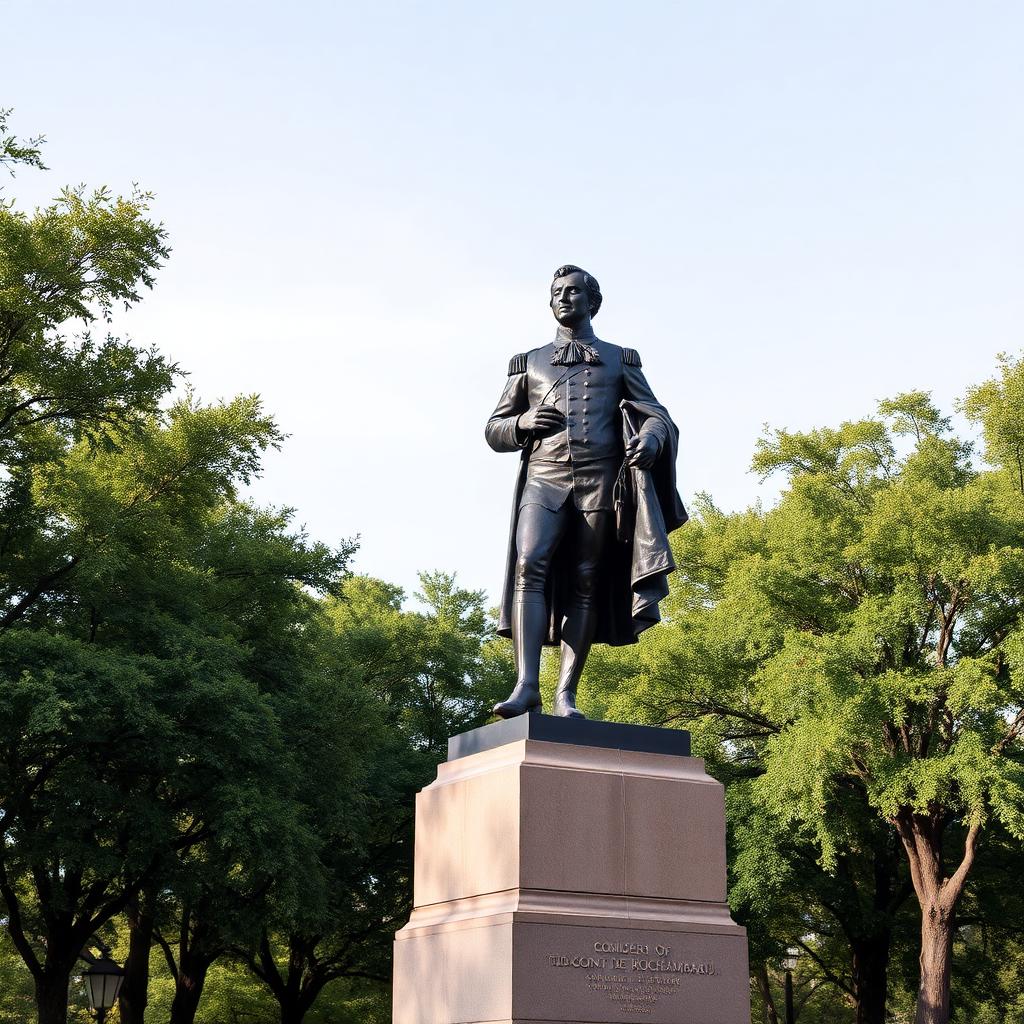 Rochambeau statue, Lafayette Square